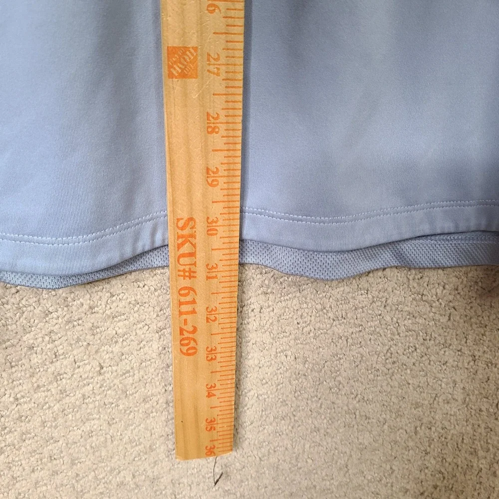 Nike Shirt Mens XL Blue Striped Polo Standard‎ Fit Dri Fit Woodhaven Golf Casual